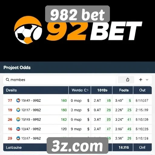 Comparação das odds do 982 bet com concorrentes