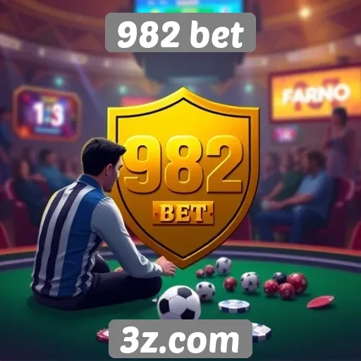 Jogo responsável e políticas na 982 bet